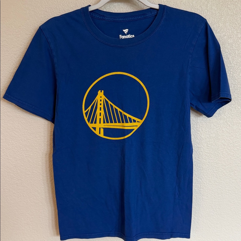 Fanatics Blue and Gold Graphic T-Shirt S